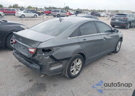 2013 Hyundai Sonata Gls из США, поврежденный, VIN 5NPEB4ACXDH584562